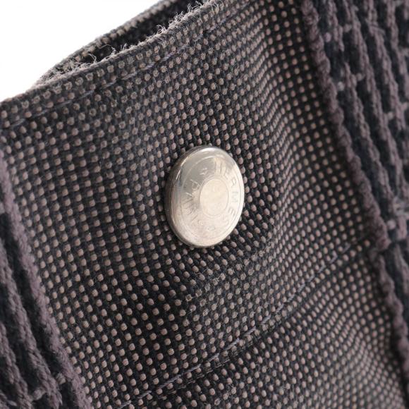 HERMES Ale Line PM Tote Bag Nylon Grey - Picture 6 of 7